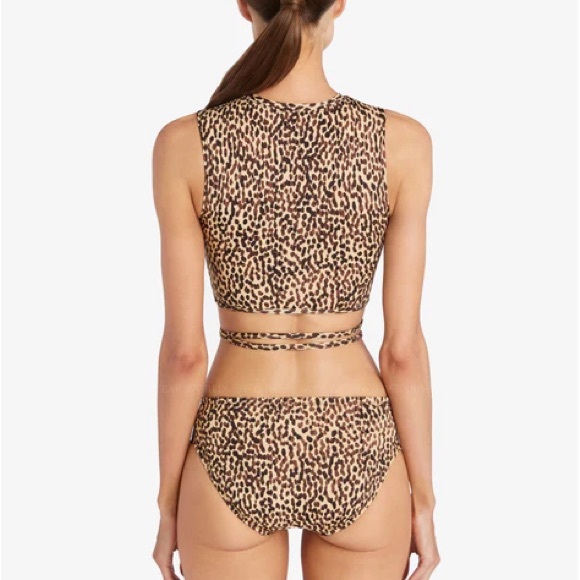 Robin Piccone Whitney tank & matching bottoms in Mocha - Picture 2 of 7